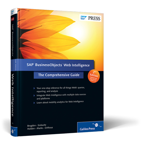 SAP BusinessObjects Web Intelligence from SAP Press now in eBook format