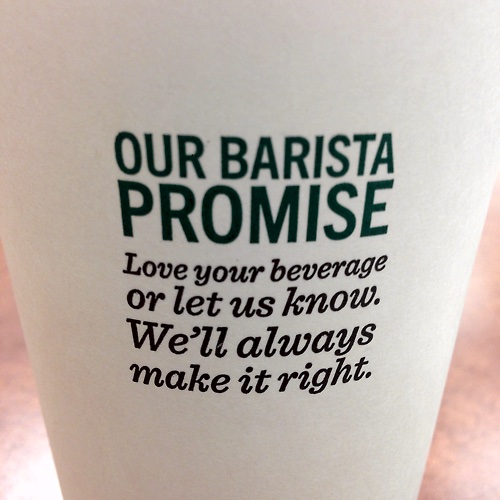 The Business Intelligence Barista Promise