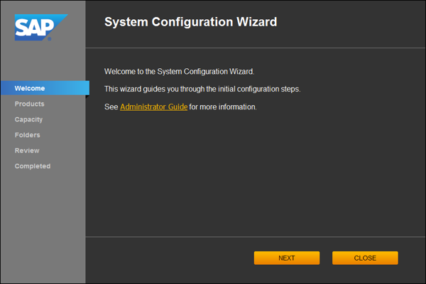 BI41 System Configuration Wizard Medium 600 02