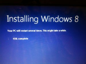 Installing Microsoft Windows 8