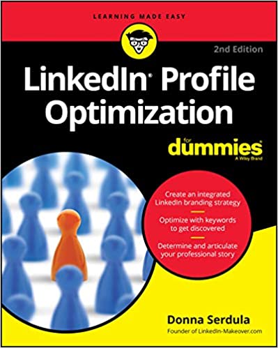 LinkedIn Profile Optimization for Dummies book cover