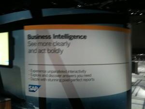 SAP SAPPHIRE 2011 Business Intelligence