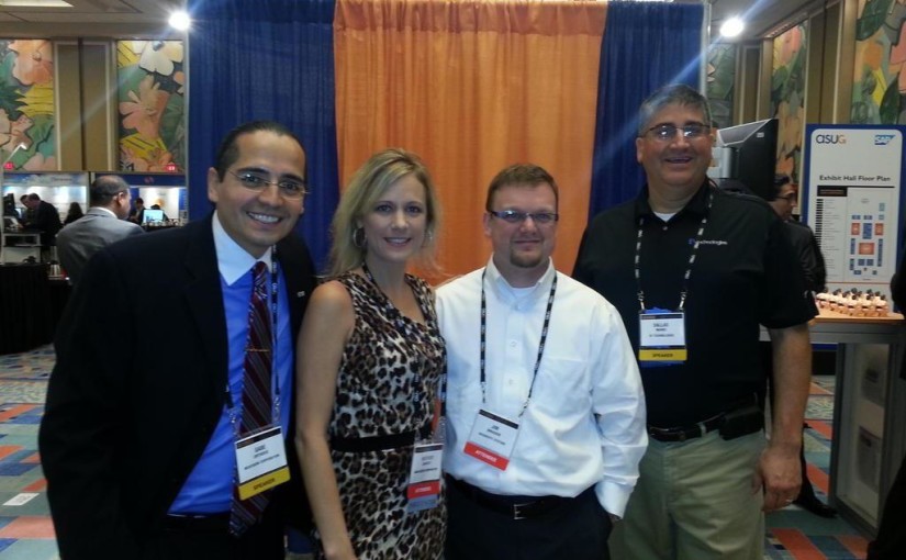 Gabe Orthous, Heather Sinkwitz, Jim Brogden and Dallas Marks, SAP Press authors