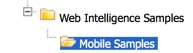 SAP BI 4.1 Mobile Samples