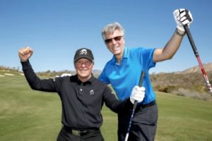 SAP Digital Golf Course Bill McDermott and Gary Player