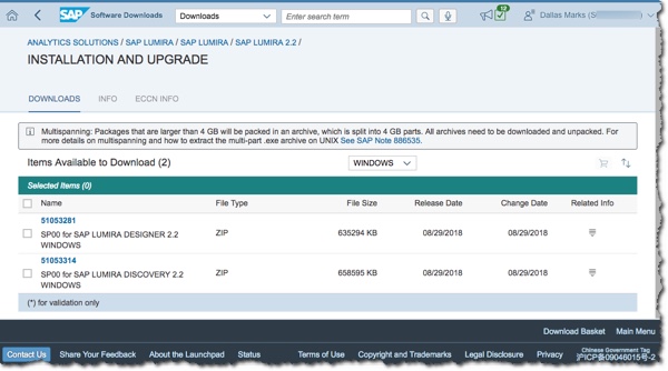 SAP Lumira 2.2 Now Available 20180829